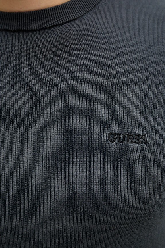 Bavlnený sveter Guess KALIL M6RR17.Z4451 sivá