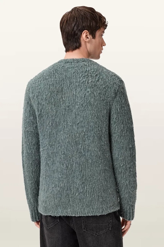 AllSaints kardigan z dodatkiem wełny M026KD zielony SS26