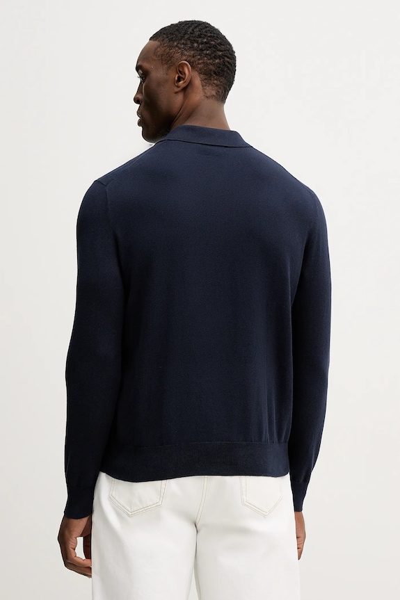 Ρούχα Βαμβακερό πουλόβερ Polo Ralph Lauren 710P04446 σκούρο μπλε