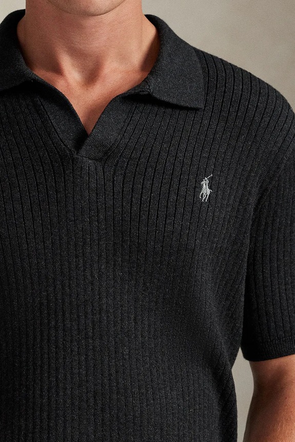 Polo Ralph Lauren pulover de bumbac gri 710P07774