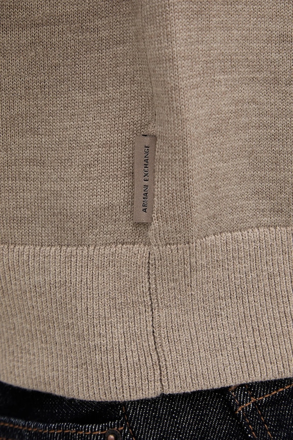 Armani Exchange pulover din amestec de lână XM002825.AF10348 bej