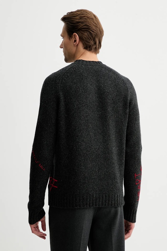 Oblečenie Vlnený sveter ZADIG&VOLTAIRE KMSW01810 sivá