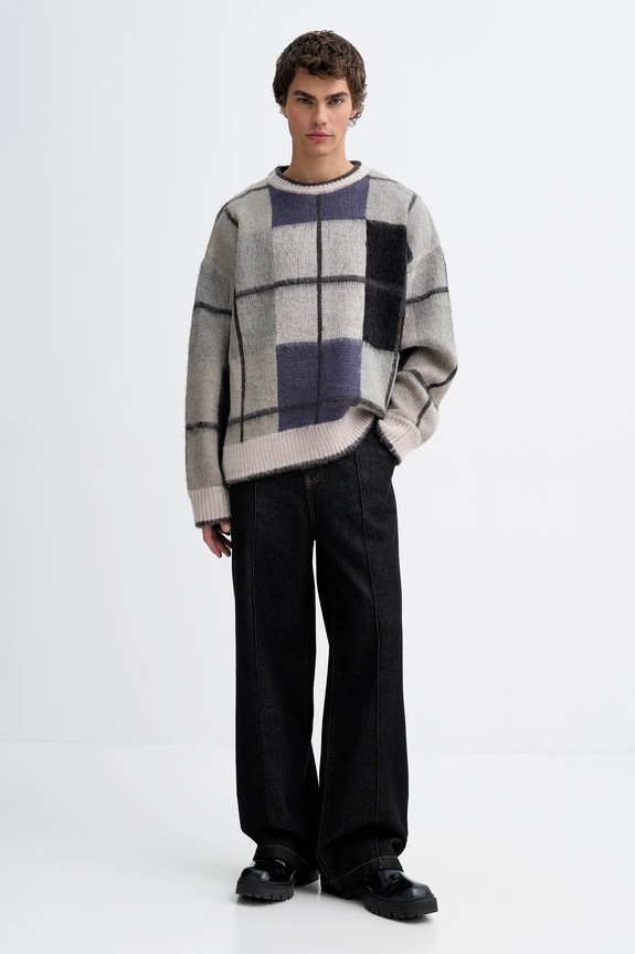 The Ragged Priest maglione RPAW252005KW grigio SS26