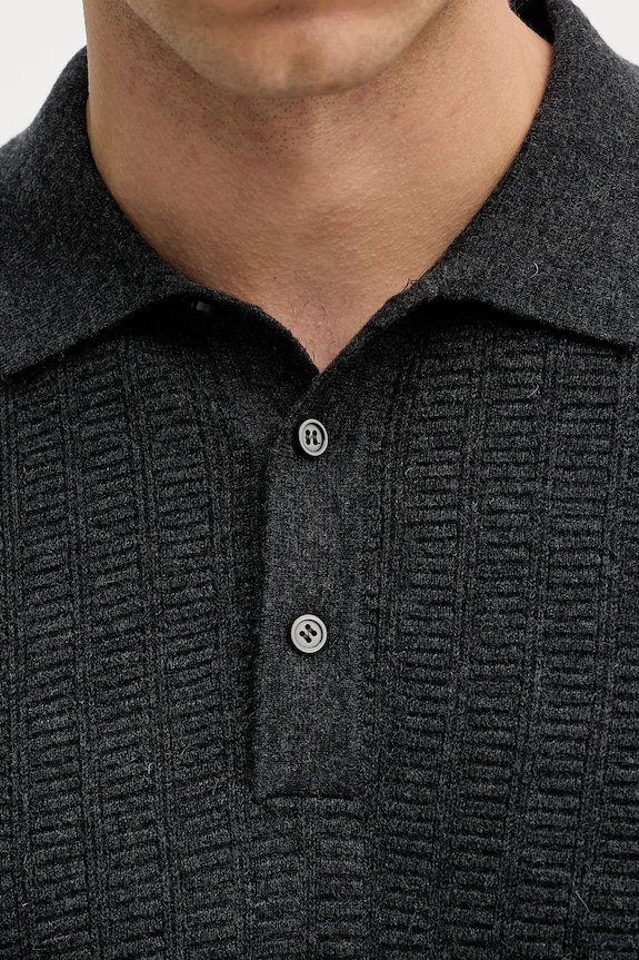 Barbour pulover din amestec de lână Smeaton MKN1704 gri
