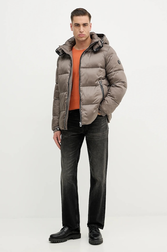 Joop! sweter bawełniany 30100056 pomarańczowy SS26