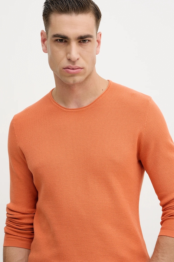 Joop! sweter bawełniany pomarańczowy 30100056