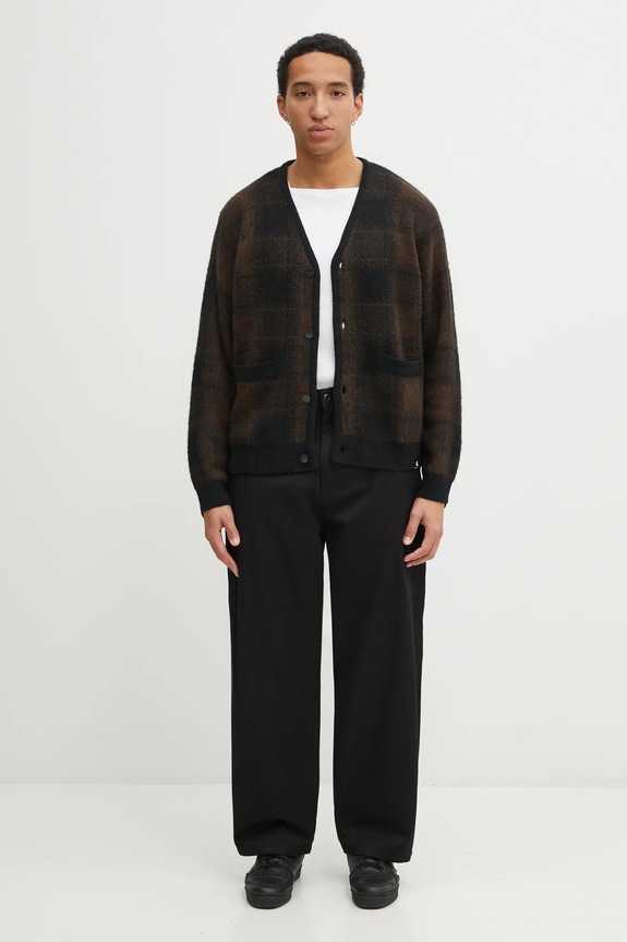 Кардиган с добавлением шерсти Carhartt WIP Everson Cardigan I035978.3PHXX чёрный