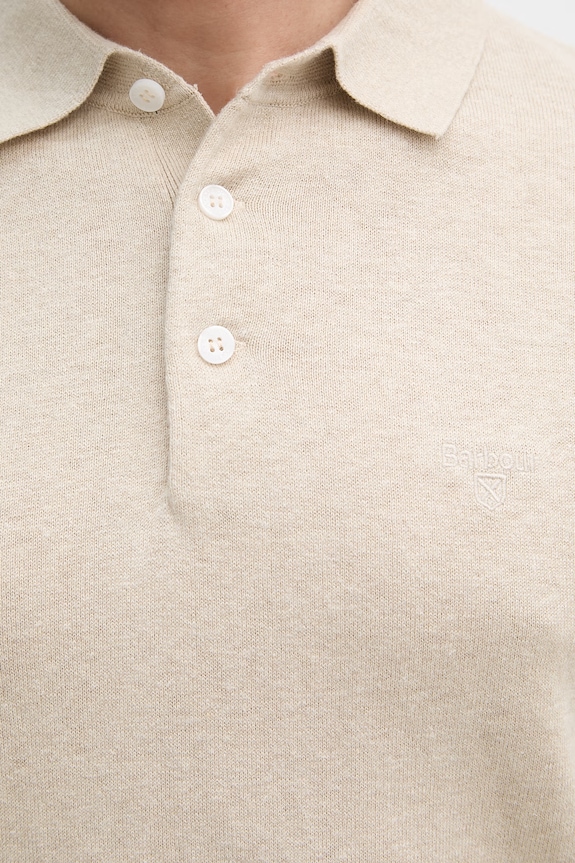 Barbour tricou polo cu in Muston MKN1713 bej