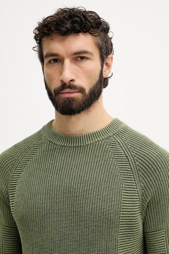 United Colors of Benetton Maglione da uomo verde 1VOXU10AK