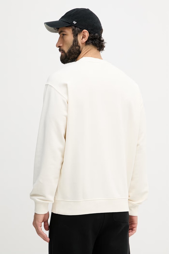 Ruházat United Colors of Benetton melegítőfelső férfi 3Q8HU1095 bézs