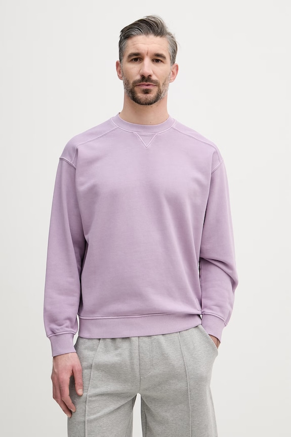 United Colors of Benetton melegítőfelső férfi lila 3Q8HU1095
