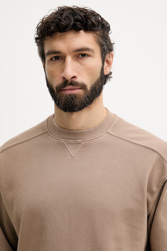 United Colors of Benetton melegítőfelső férfi barna 3Q8HU1095