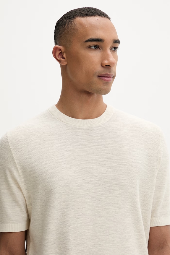 Marc O'Polo tricou pentru bărbați, din in bej 5000012734
