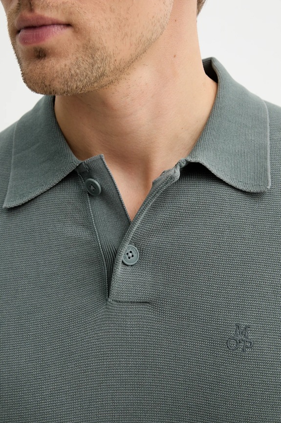 Marc O'Polo polo bawełniane zielony 5000012741