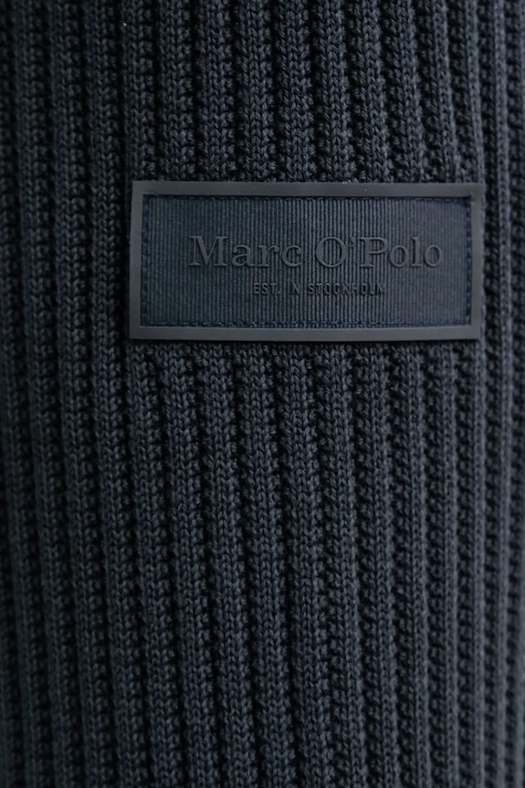 Bavlnený kardigán Marc O'Polo 5000012743 tmavomodrá
