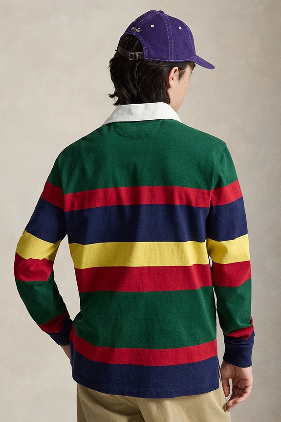 Polo Ralph Lauren tričko pánske bavlnené 710B13497 zelená SS26