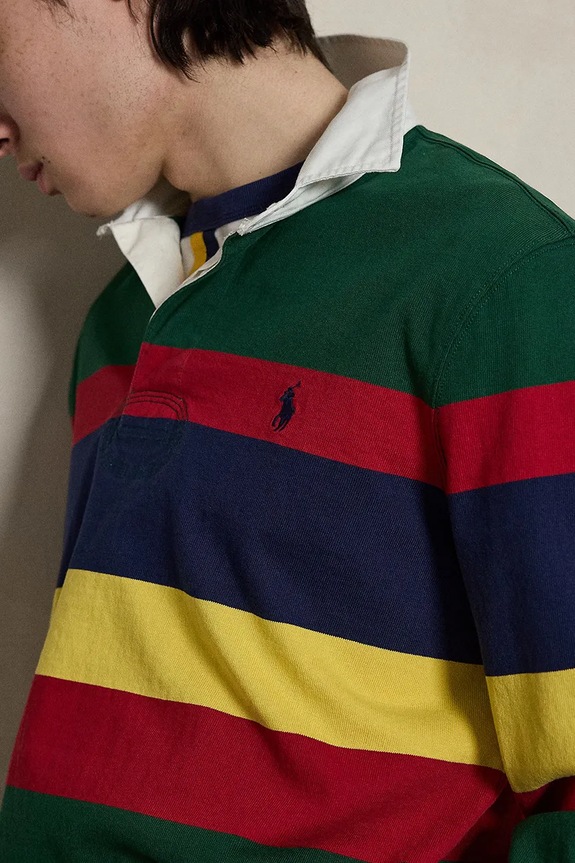 Polo Ralph Lauren tričko pánske bavlnené zelená 710B13497