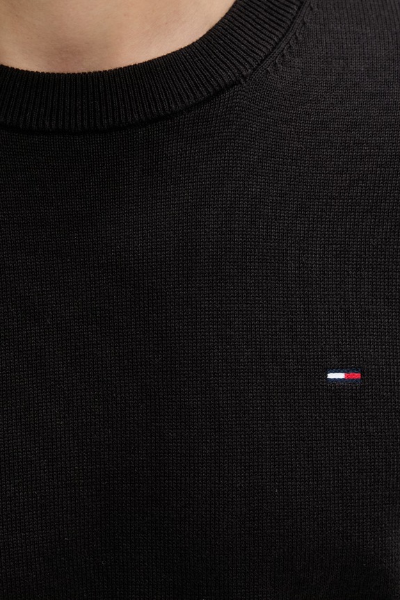 Tommy Jeans sweter męski bawełniany DM0DM22853 czarny