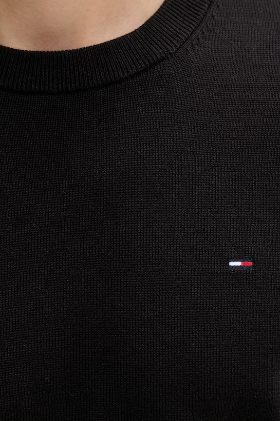 Tommy Jeans sweter męski bawełniany DM0DM22853 czarny