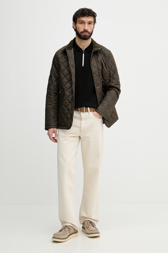 BOSS Green sweter męski 50558354 czarny SS26