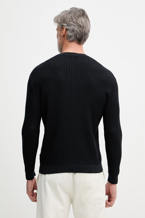 Oblečenie Armani Exchange sveter pánsky bavlnený XM002161.AF20139 tmavomodrá