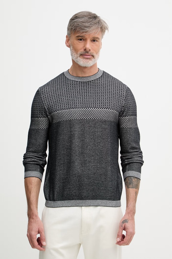 Armani Exchange pulover moški črna XM002429.AF11960