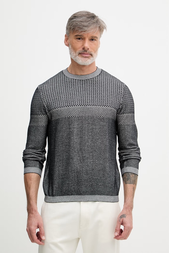 Armani Exchange pulover moški črna XM002429.AF11960