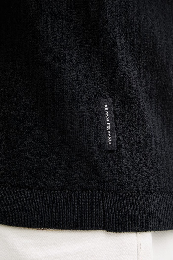 Armani Exchange tricou bărbați din bumbac XM002439.AF22249 bleumarin