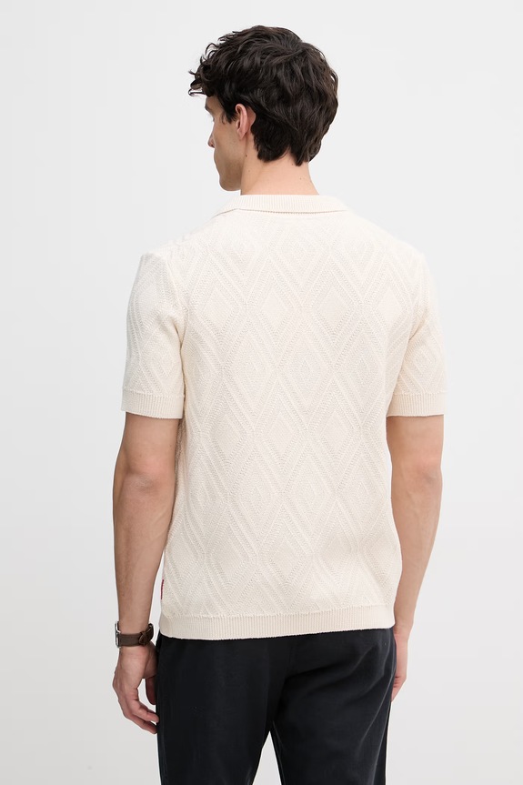 Îmbrăcăminte Joop! cardigan pentru bărbați, din bumbac 30101667 bej