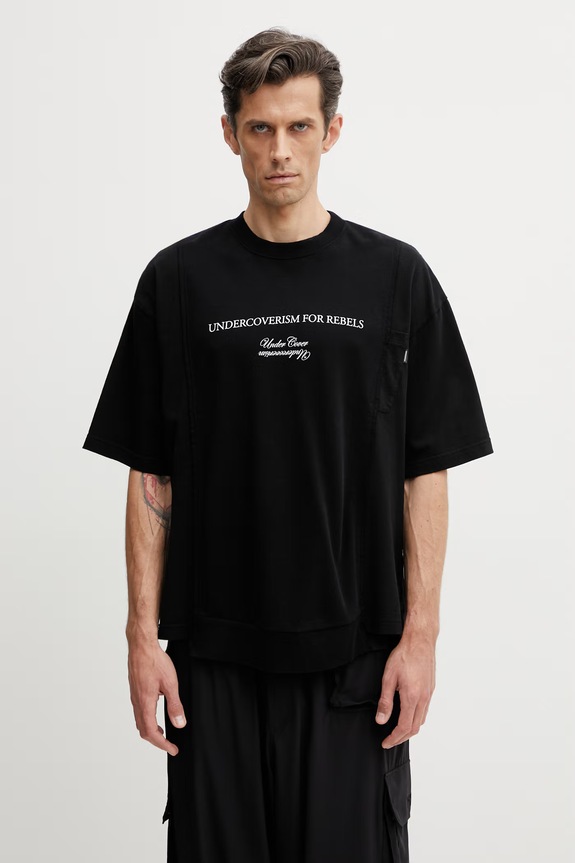 Undercover PULLOVER t-shirt cotton men's black UP1F4804