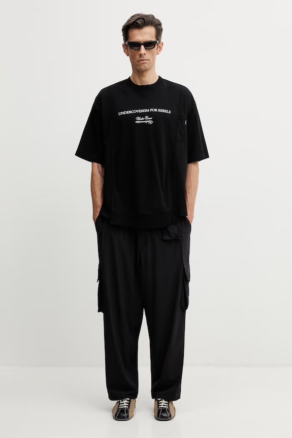 Undercover PULLOVER t-shirt cotton men's UP1F4804 black