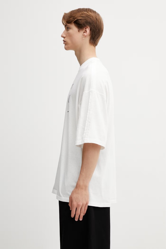 Undercover PULLOVER Men's t-shirt with cotton UP1F4808 white SS26