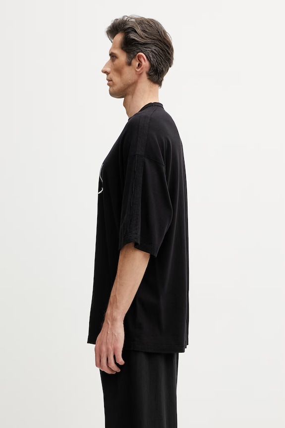 Undercover PULLOVER t-shirt βαμβακερό Ανδρικό UP1F4808 μαύρο SS26