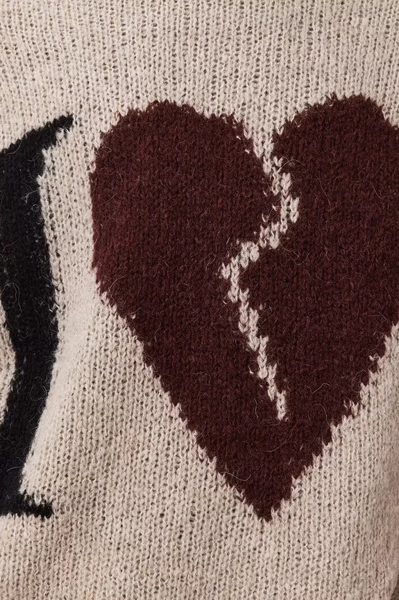 AllSaints sweter męski wełniany LOVER KNIT M009KE