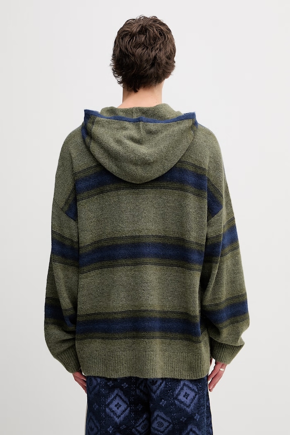 Abbigliamento adidas Originals CLOT x adidas by Edison Chen maglione con misto lana da uomo KE7064 verde