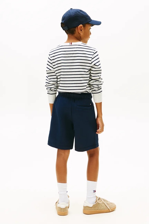 Dječje kratke hlače Tommy Hilfiger mornarsko plava KB0KB10023.104.122.PPY2