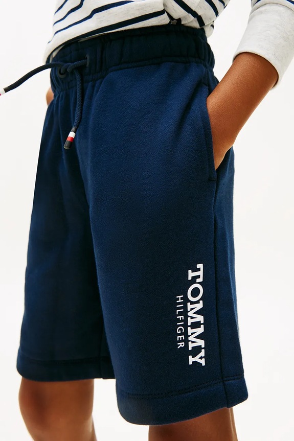 Dječje kratke hlače Tommy Hilfiger KB0KB10023.104.122.PPY2 mornarsko plava