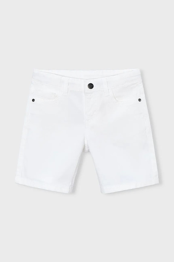 Mayoral gyerek rövidnadrág 204.5J.Mini.PPY2 fehér SS26