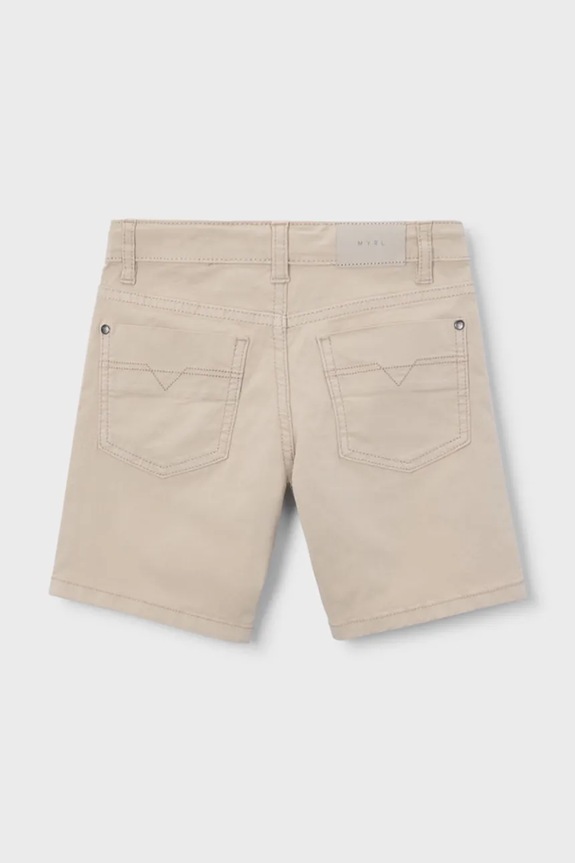 Mayoral pantaloni scurți copii 204.5J.Mini.PPY2 bej SS26