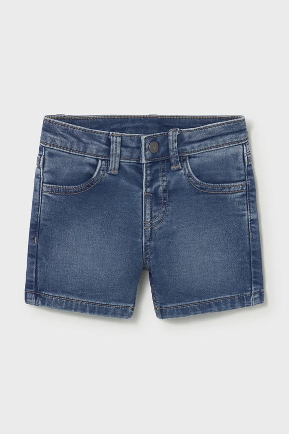 Mayoral pantaloni scurți din denim pentru copii casual albastru 1219.3F.Baby.PPY2