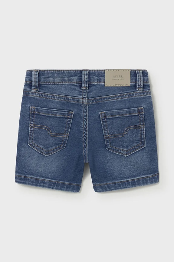 Mayoral pantaloni scurți din denim pentru copii 1219.3F.Baby.PPY2 albastru SS26