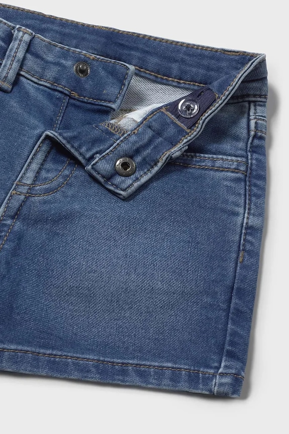 Băieți Mayoral pantaloni scurți din denim pentru copii 1219.3F.Baby.PPY2 albastru