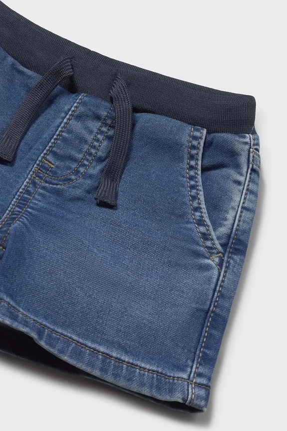 Băieți Mayoral pantaloni scurți din denim pentru copii 1221.3F.Baby.PPY2 albastru