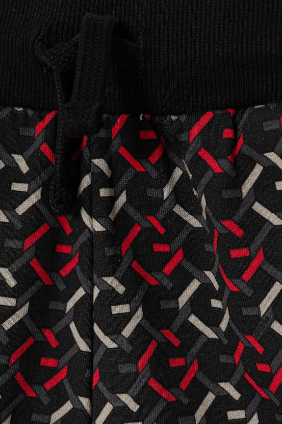 Băieți Guess pantaloni scurți din bumbac pentru copii L6RD10.KA6R4.PPY2 negru
