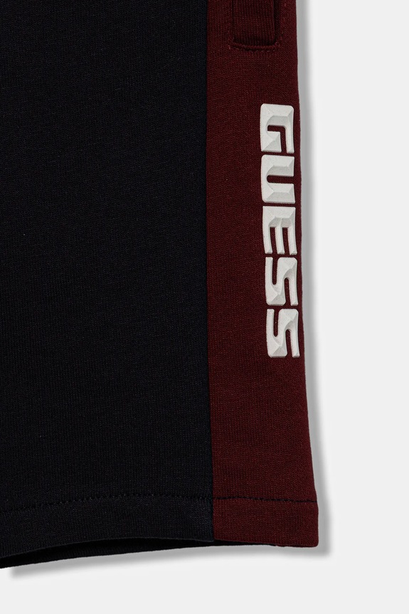 Αγορίστικα Παιδικό βαμβακερό σορτς Guess N6RD01.KA6R4.PPY2 σκούρο μπλε