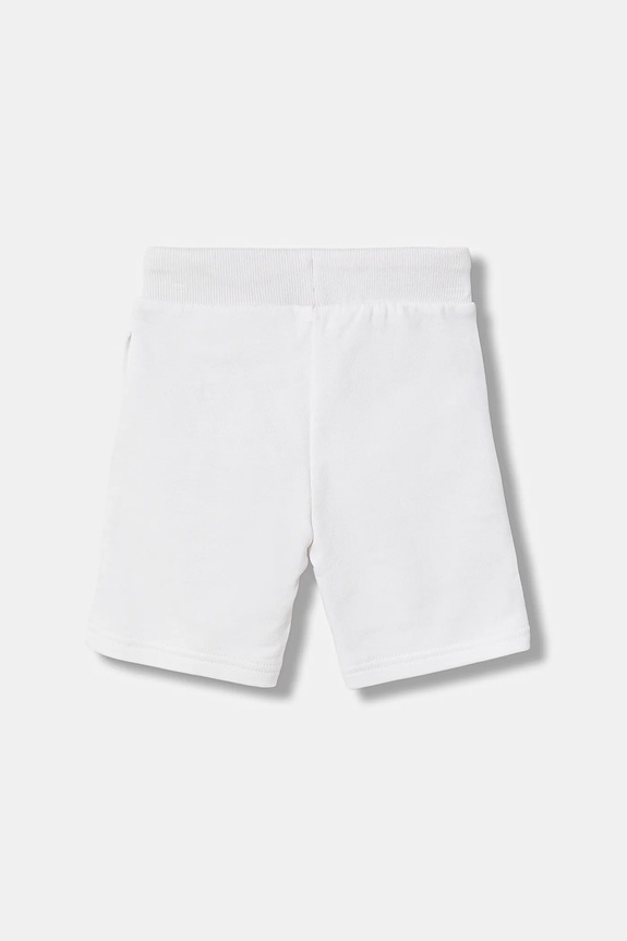 Guess pantaloni scurți din bumbac pentru copii N6RD02.KAD74.PPY2 alb SS26