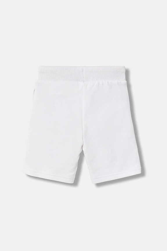 Guess pantaloni scurți din bumbac pentru copii N6RD02.KAD74.PPY2 alb SS26