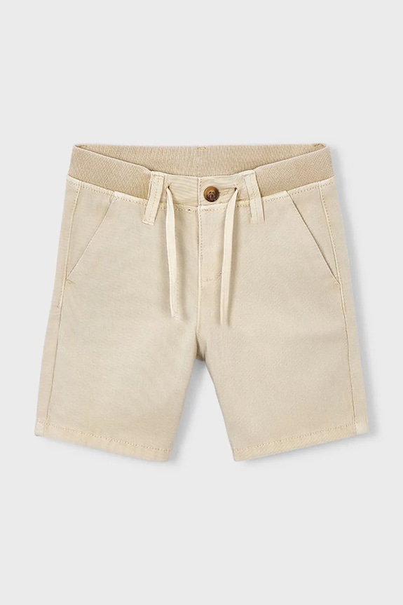 Mayoral pantaloni scurți copii casual bej 3203.5D.Mini.PPY2