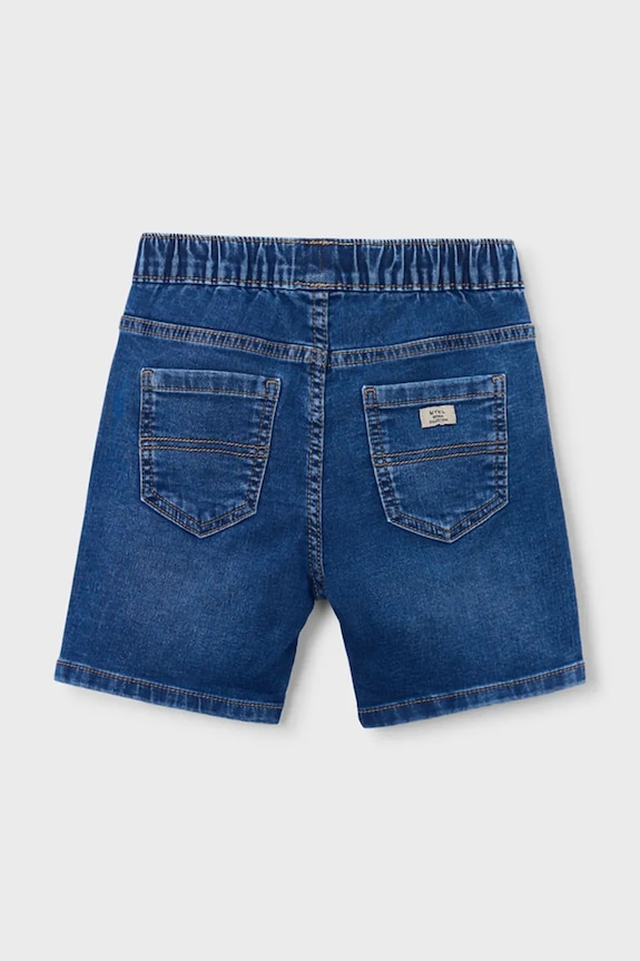 Mayoral pantaloni scurți din denim pentru copii 3210.5H.Mini.PPY2 albastru SS26