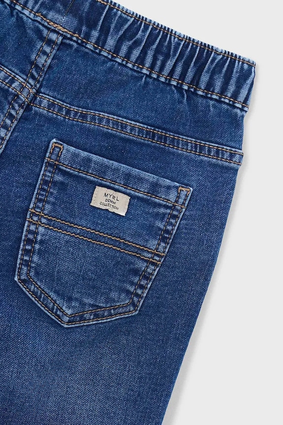Băieți Mayoral pantaloni scurți din denim pentru copii 3210.5H.Mini.PPY2 albastru